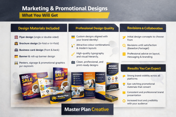 Marketing & Promotional Designs